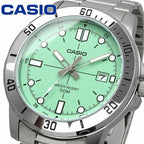 Reloj Casio MTP-VD01D-3E1VUDF Acero Inoxidable Fecha 50M