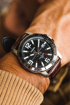 Reloj Casio MTP-VD01L-1BV Correa de Cuero Café