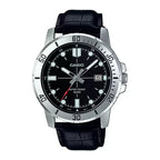 Reloj Casio MTP-VD01L-1EV Negro Cuero 50M