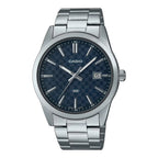 Reloj Casio MTP-VD03D-2AU Acero Inoxidable Esfera Azul 50M Clásico Elegante