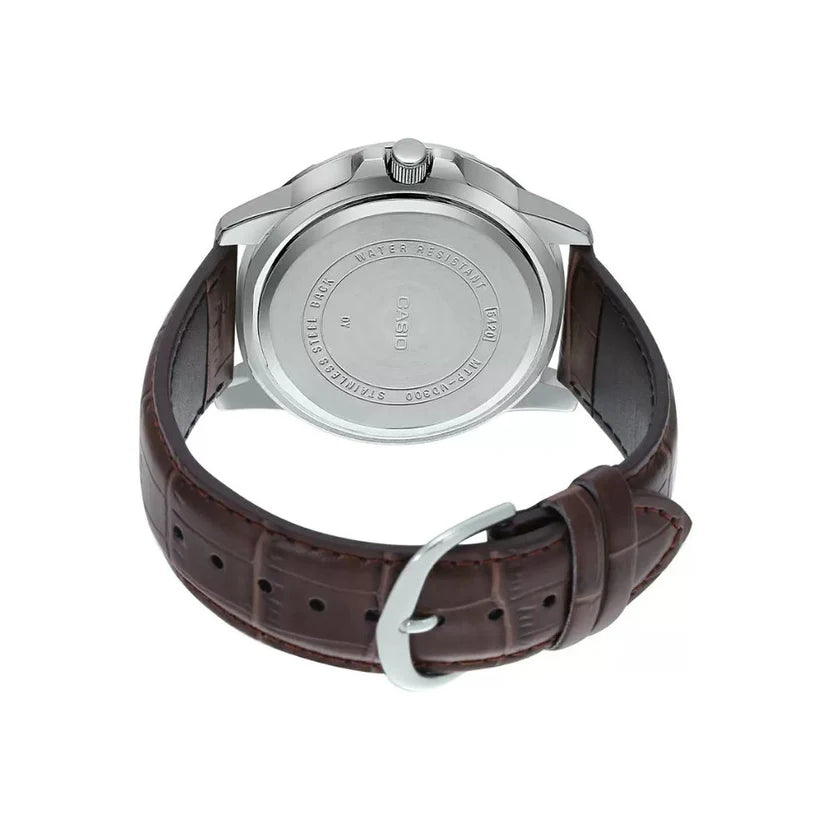 Reloj Casio MTP-VD300L-1EU Negro Cuero Water Resistant