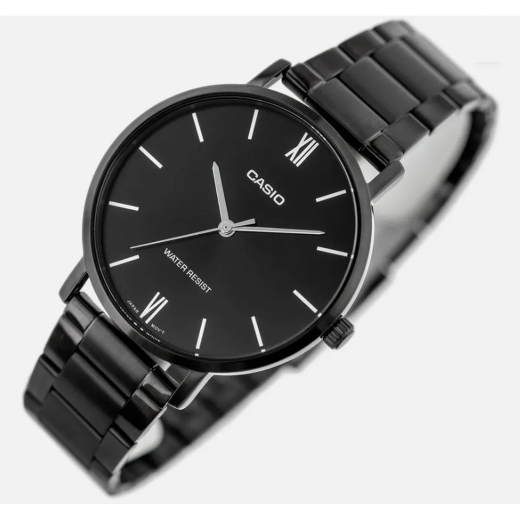 Reloj Casio MTP-VT01B-1B Negro Ionizado