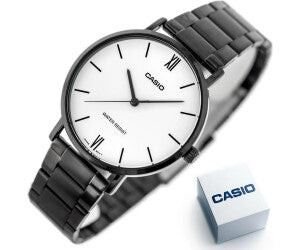 Reloj Casio MTP-VT01B-7BU Negro Acero Inoxidable