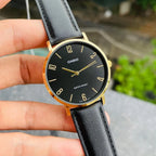 Reloj Casio MTP-VT01GL-1B2UDF Dorado Cuero Minimalista