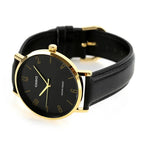 Reloj Casio MTP-VT01GL-1B2UDF Dorado Cuero Minimalista