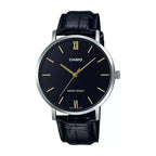 Reloj Casio MTP-VT01L-1B Negro Cuero