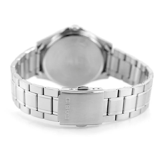 Reloj Casio MTS-115D-2A2VDF Acero Cristal Zafiro Fecha 50M