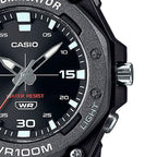 Reloj Casio MW-620H-1AV Deportivo 100M Resina Negro