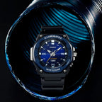 Reloj Casio MW-620H-2AV Resina Azul Analógico Deportivo 100M