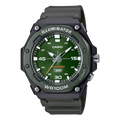 Reloj Casio MW-620H-3AV Verde Resina 100M