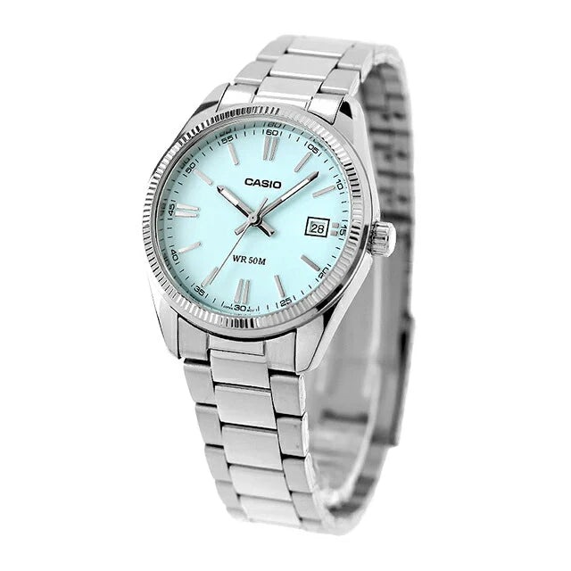 Reloj Casio UTP-1302PD-2A2VDF Azul Claro Acero 50M
