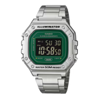 Reloj Casio W-218HD-3AV Verde Acero 50M