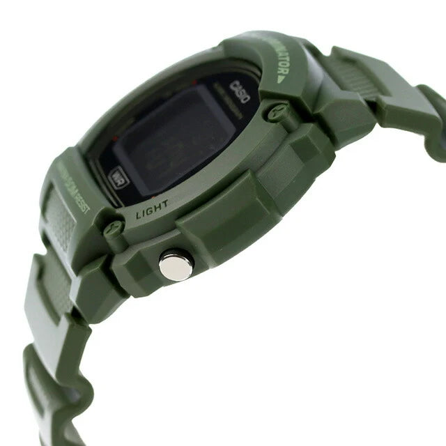 Reloj Casio W-219HC-3BVDF Verde Digital 50M Batería 7 Años