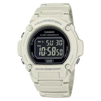 Reloj Casio W-219HC-8BVDF Blanco Digital 50M Batería 7 Años