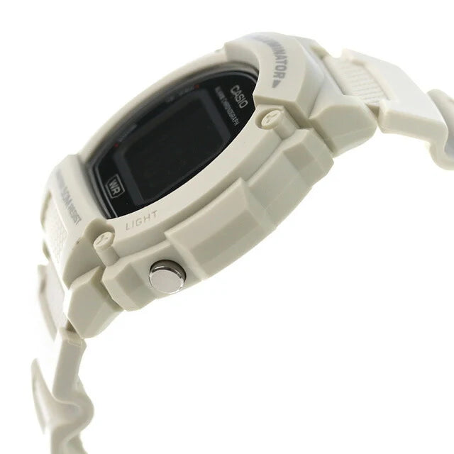 Reloj Casio W-219HC-8BVDF Blanco Digital 50M Batería 7 Años