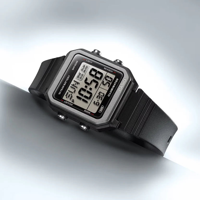Reloj Casio W-221H-1AVDF Negro Resina 50M