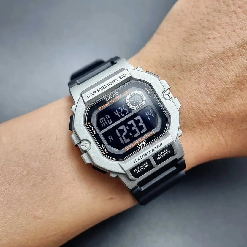 Reloj Casio WS-1400H-1BVDF Digital 100M Batería 10 Años