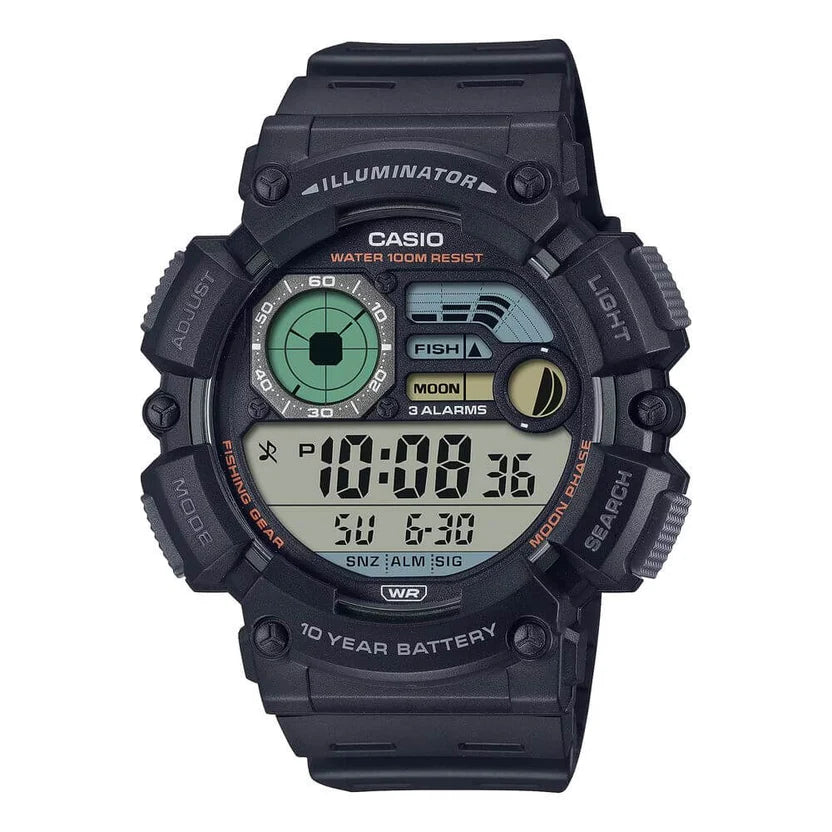 Reloj Casio WS-1500H-1AVDF Negro Digital Pesca 100M