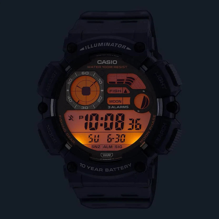 Reloj Casio WS-1500H-1AVDF Negro Digital Pesca 100M