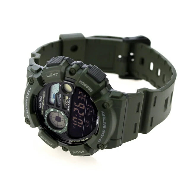 Reloj Casio WS-1500H-3BVDF Verde Digital Pesca 100M