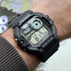 Reloj Casio WS-1700H-1AVDF Negro Digital Mareas 100M