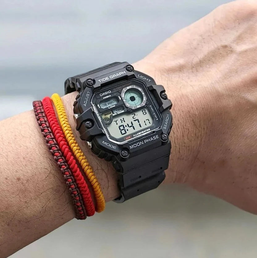 Reloj Casio WS-1700H-1AVDF Negro Digital Mareas 100M