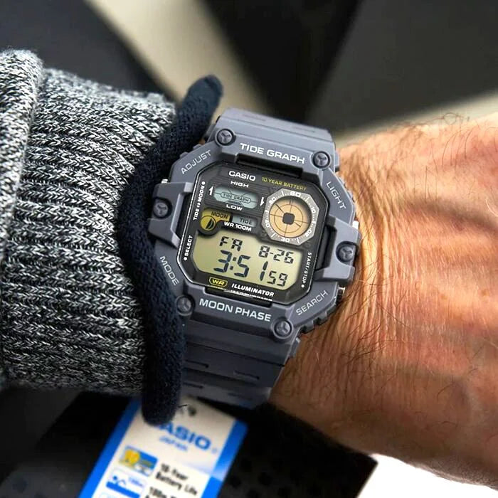 Reloj Casio WS-1700H-8AVDF Digital Gris Deportivo Resina 100M