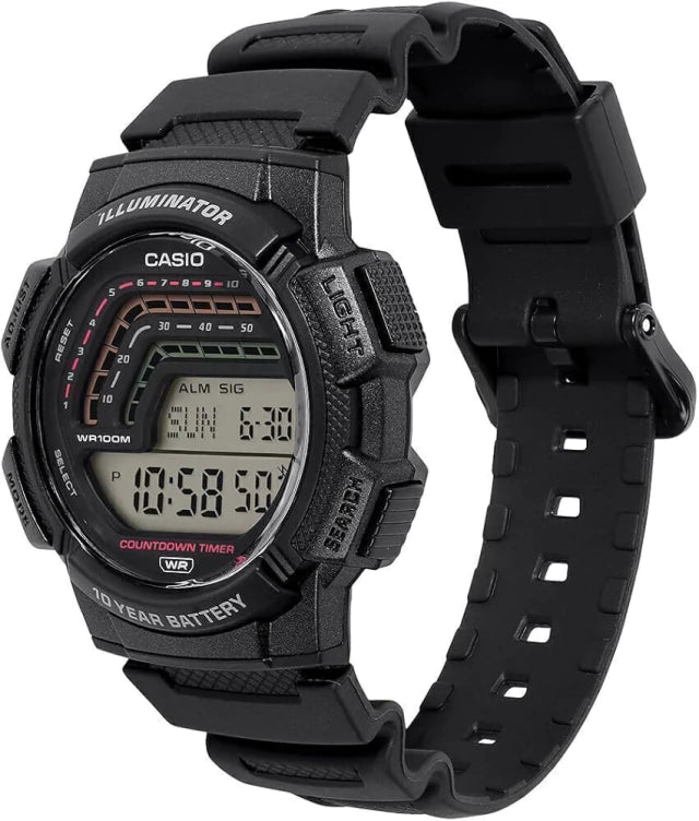 Reloj Casio WS-1800-1AV Negro Digital 100M
