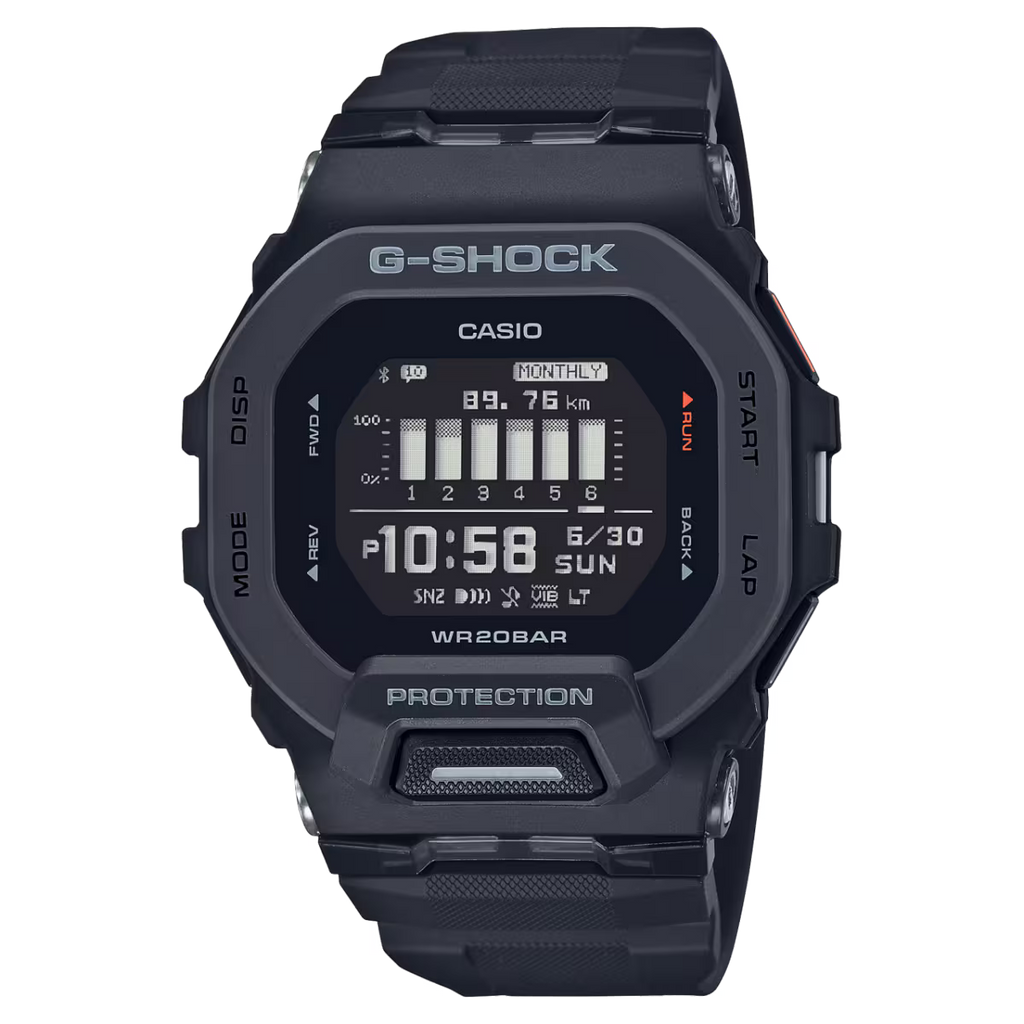 Reloj G-SHOCK GBD-200-1DR Negro Resina 200M