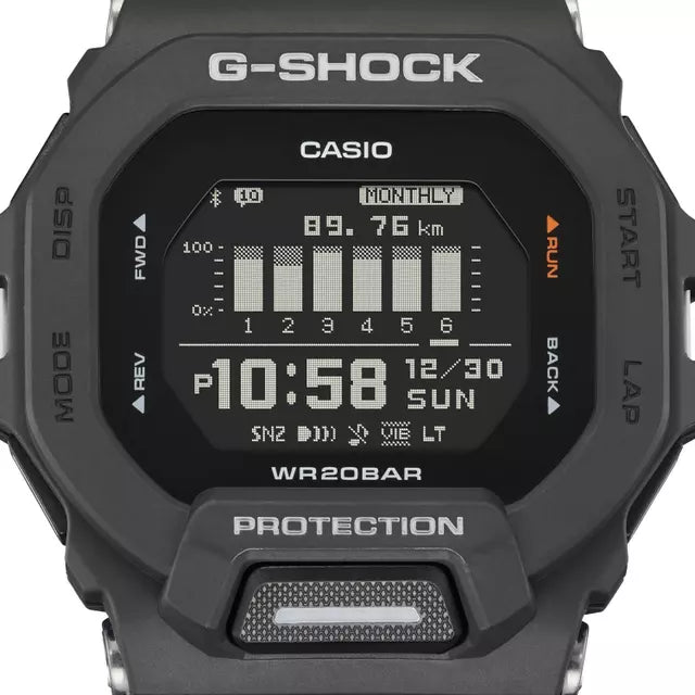 Reloj G-SHOCK GBD-200-1DR Negro Resina 200M